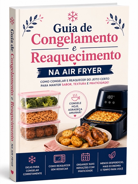 Guia de congelamento e reaquecimento de receitas
